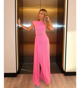 Misha Sisal Mesh Dress in Orchid Pink Size XS/AU6 for rent on The Volte - image 5