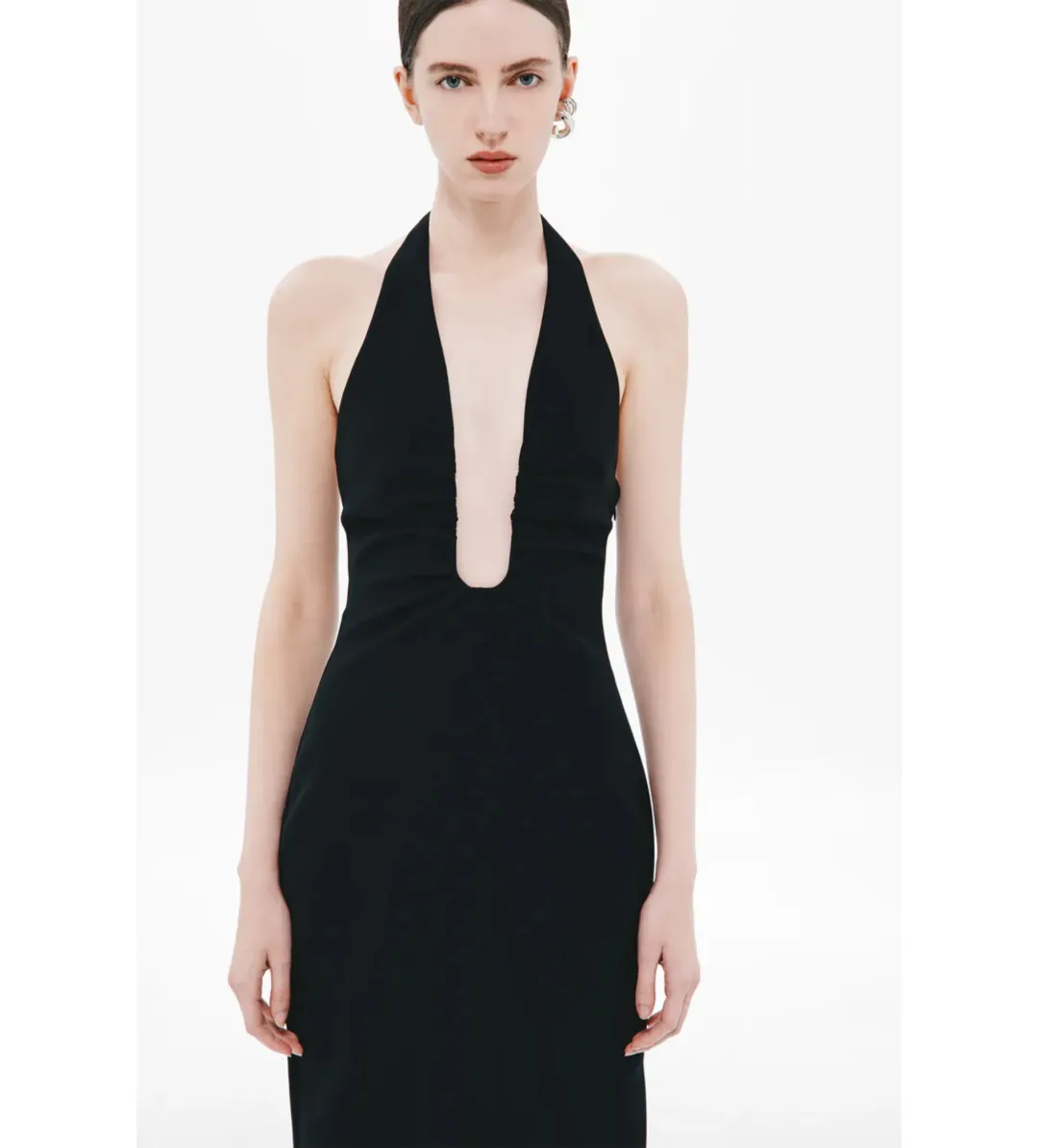 Misha Alusia Dress in Black Size M/AU10 for rent on The Volte - main image