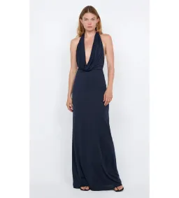 Bec & Bridge Nessie Cowl Maxi Dress in Ink Size AU10 for rent on The Volte - image 1