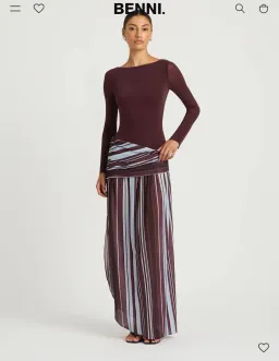 Jana maxi dress  for rent on The Volte - image 2