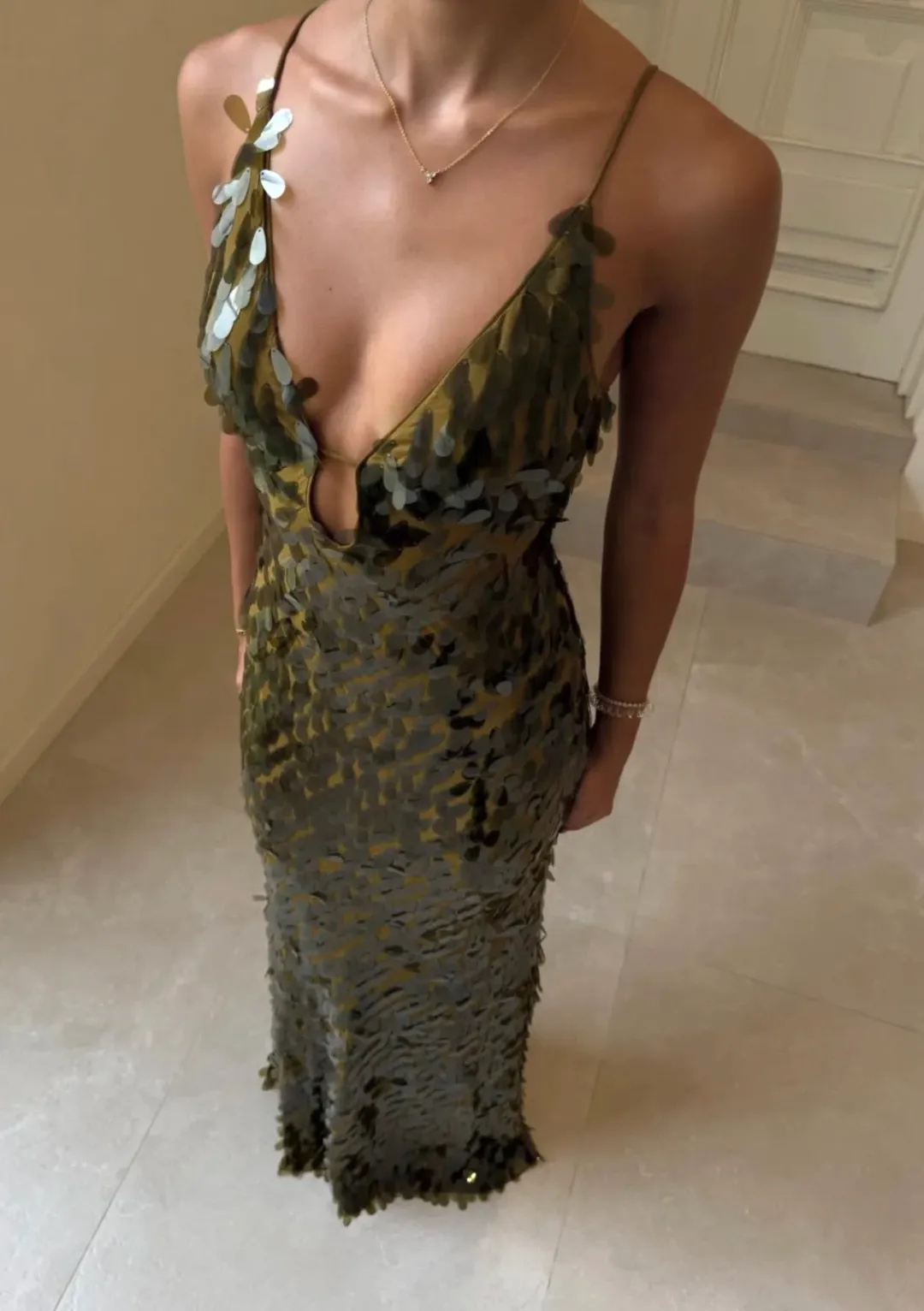 Misha THE SAPPHIRE SEQUIN DRESS for rent on The Volte - main image