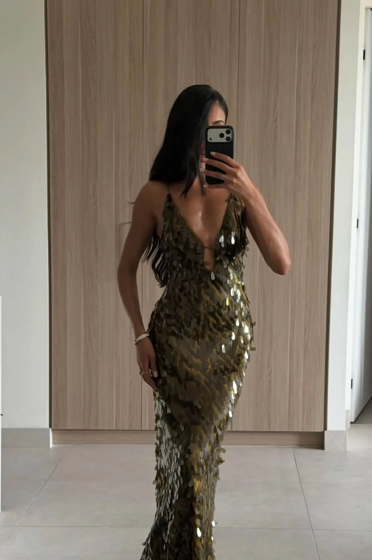 Misha THE SAPPHIRE SEQUIN DRESS for rent on The Volte - main image