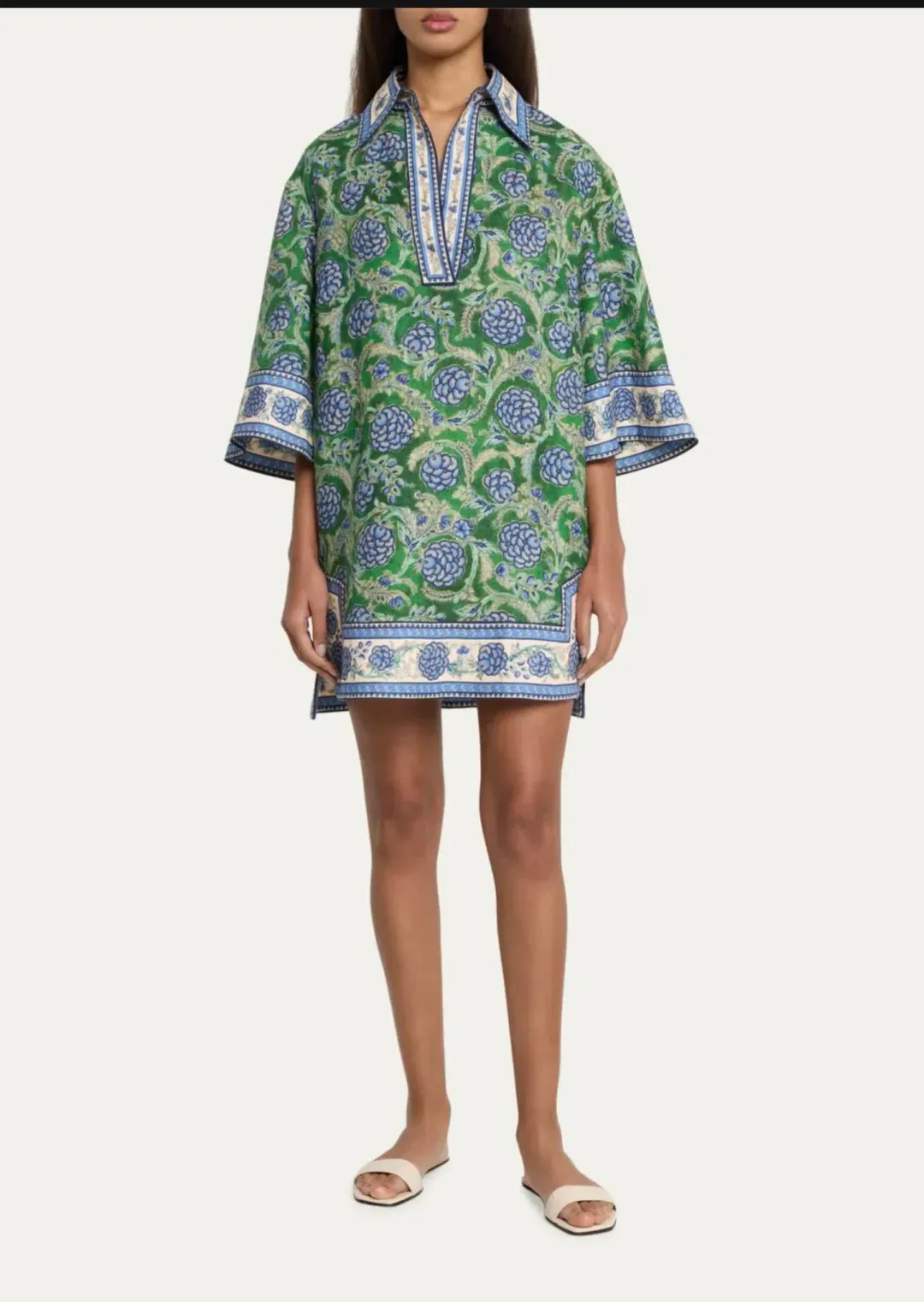 ZIMMERMANN THE JUNIE TUNIC DRESS  for rent on The Volte - main image