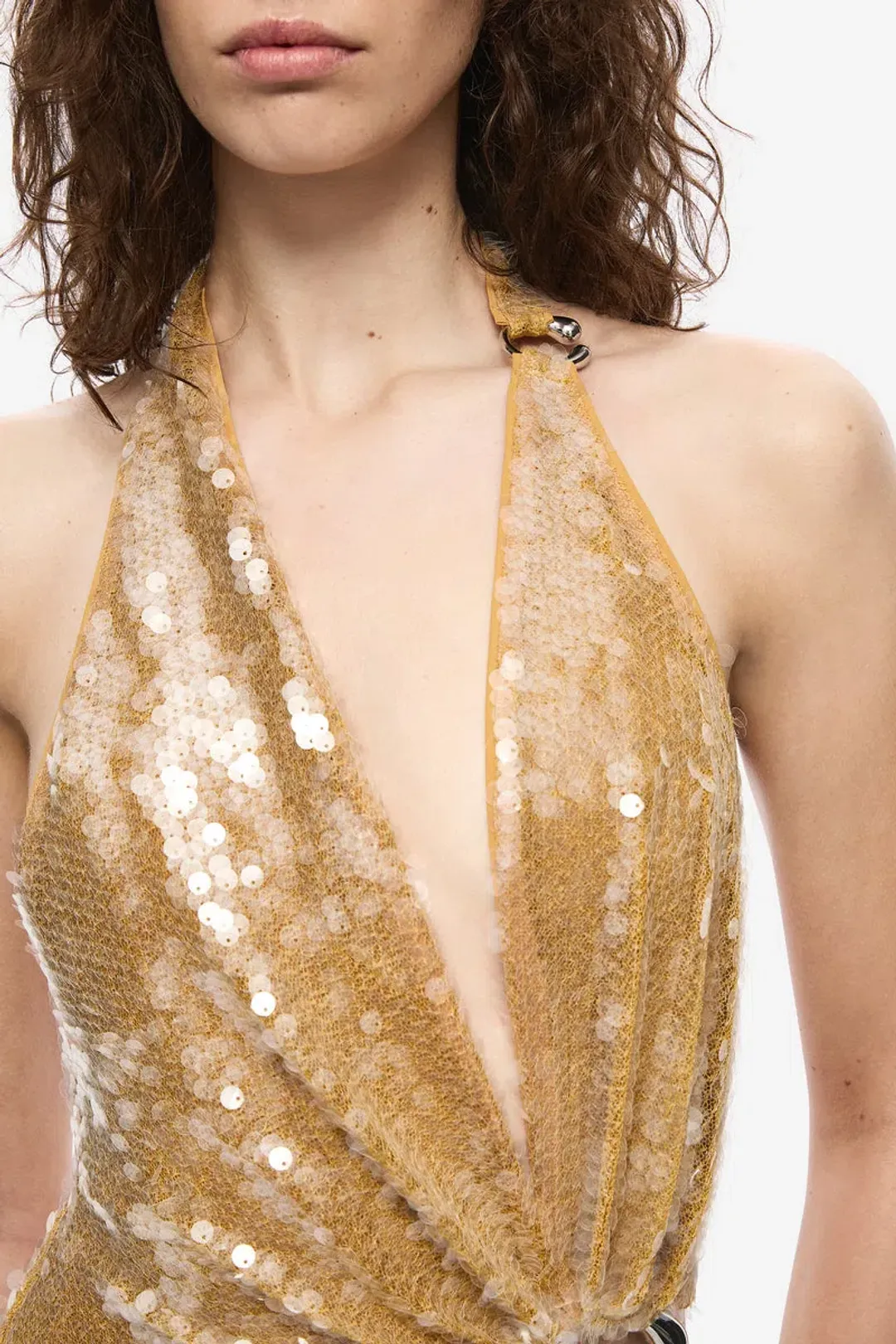 MISHA THE DEVON SEQUIN DRESS for rent on The Volte - main image