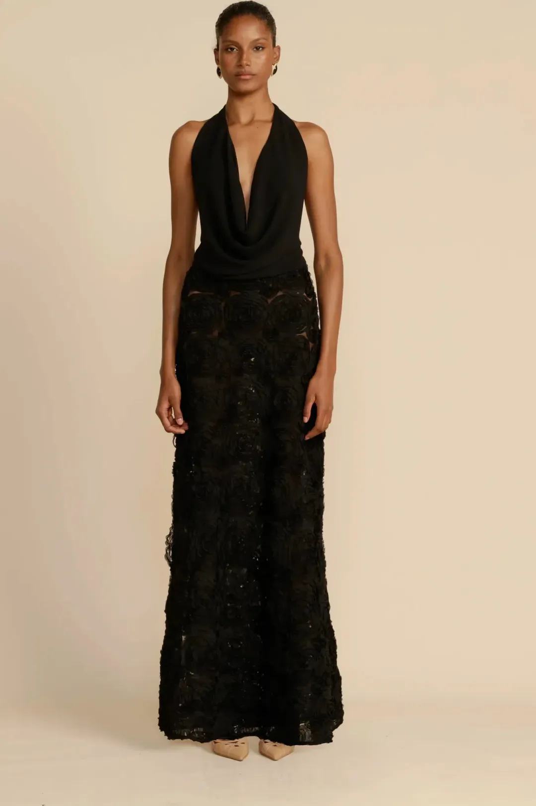 ARCINA ORI ADRIANA DRESS BLACK XS for rent on The Volte - main image