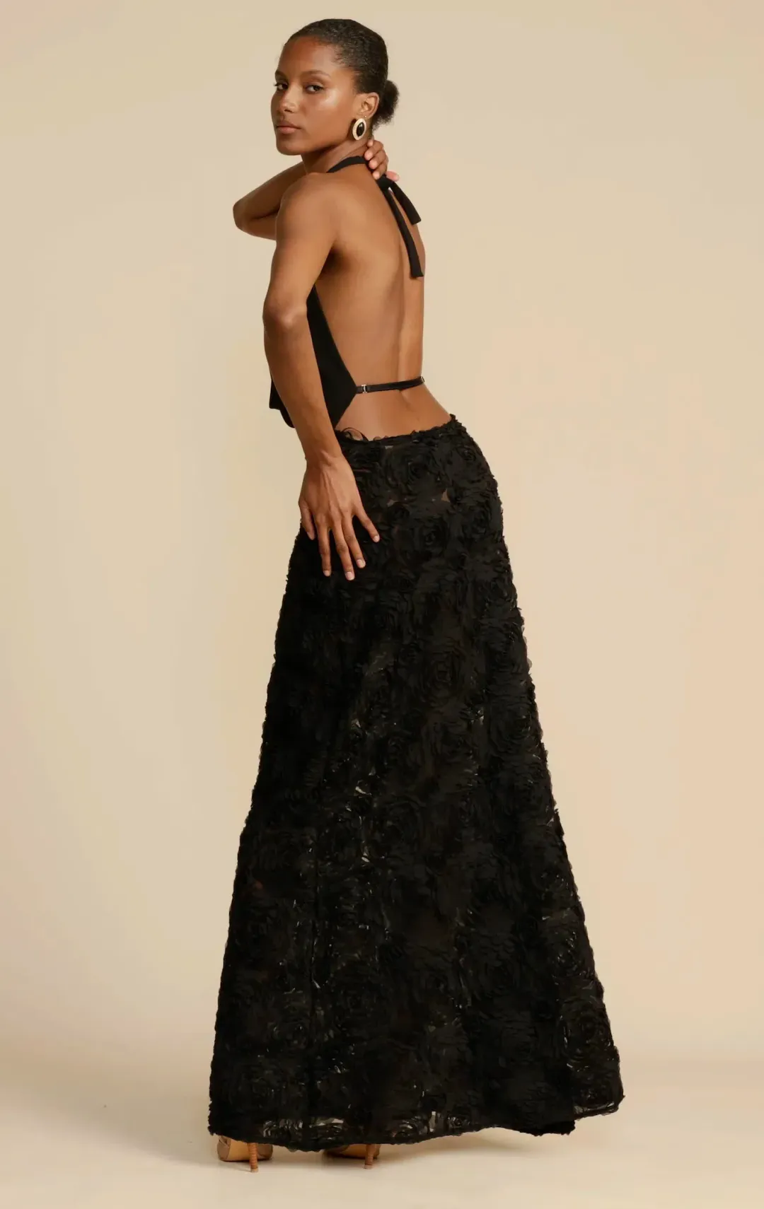 ARCINA ORI ADRIANA DRESS BLACK XS for rent on The Volte - main image