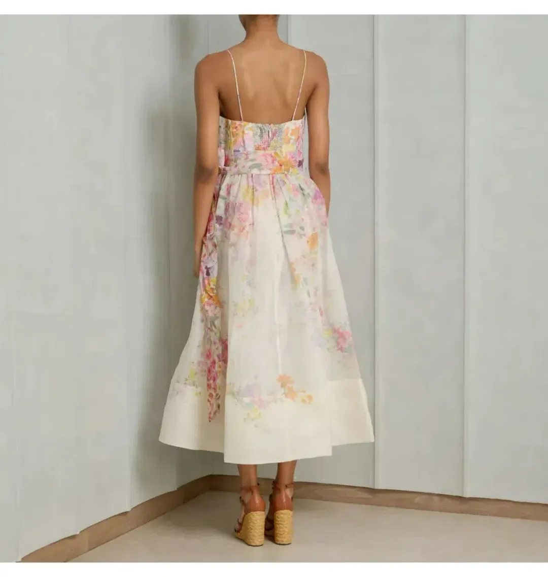 ZIMMERMANN NATURA CORSET MIDI SIZE 3/14 for rent on The Volte - main image