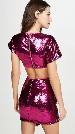 Alice McCall Orchid Mini Dress Dahlia Pink Size 4 for rent on The Volte - image 2