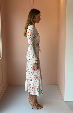 Bec and Bridge Tilly dress in water colour size 12  for rent on The Volte - image 2