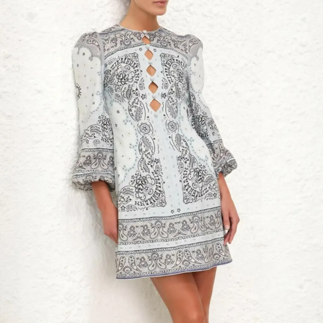 Zimmermann Matchmaker Keyhole Mini - Size 1 / 10 AU  for rent on The Volte - main image