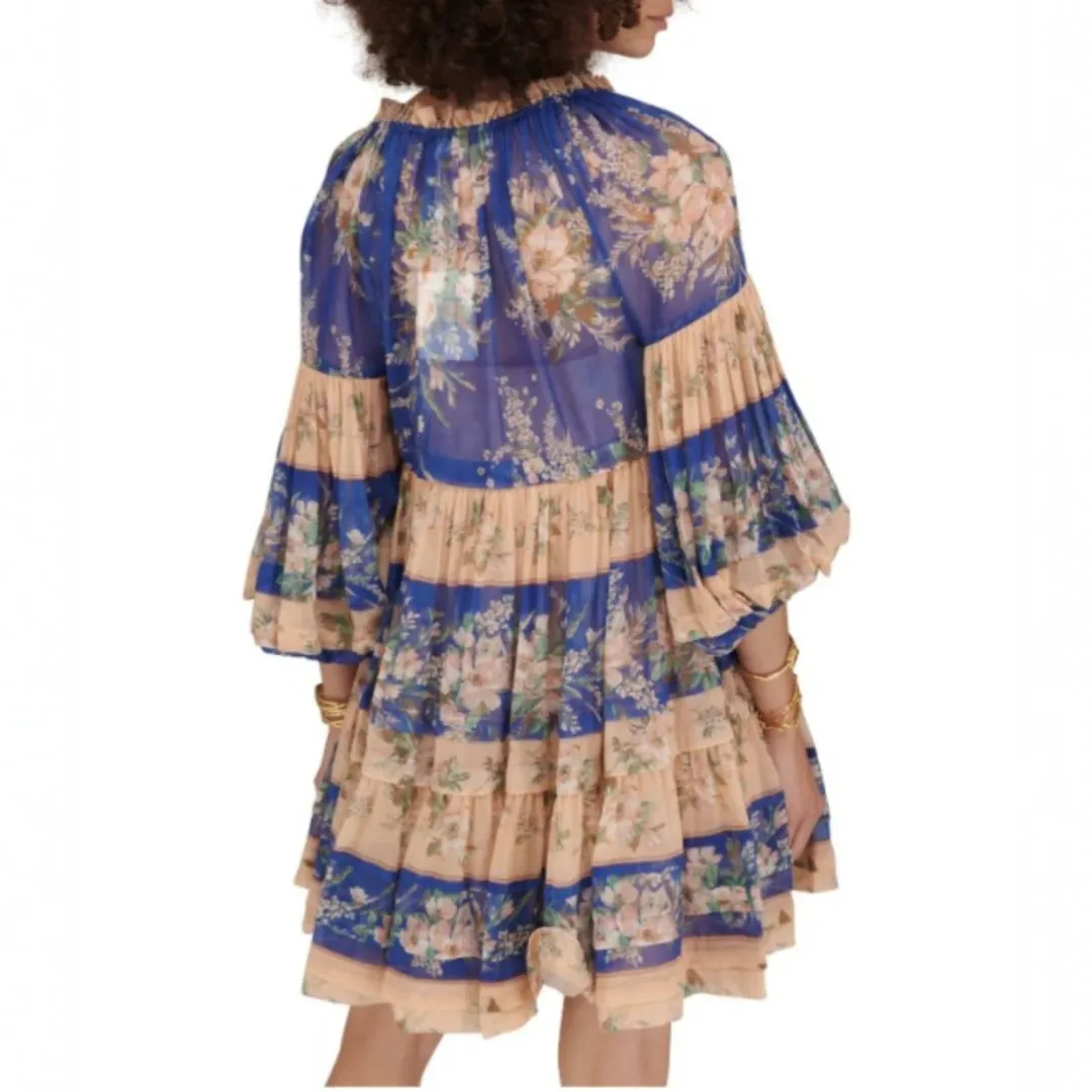 Zimmermann Moonshine Tuck Dress Size 0 / 8 AU for rent on The Volte - main image