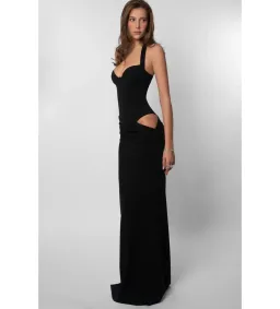 Fenity Hailey Dress in Black Size L for rent on The Volte - image 4