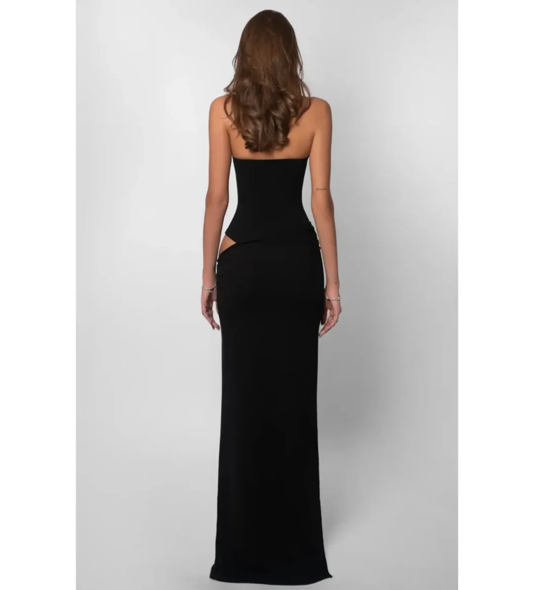 Fenity Hailey Dress in Black Size L for rent on The Volte - main image