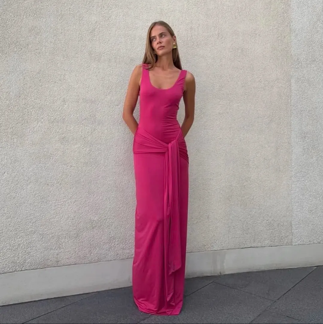 Kookai Shara maxi in persian red size 6 for rent on The Volte - main image