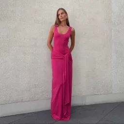 Kookai Shara maxi in persian red size 6 for rent on The Volte - image 1