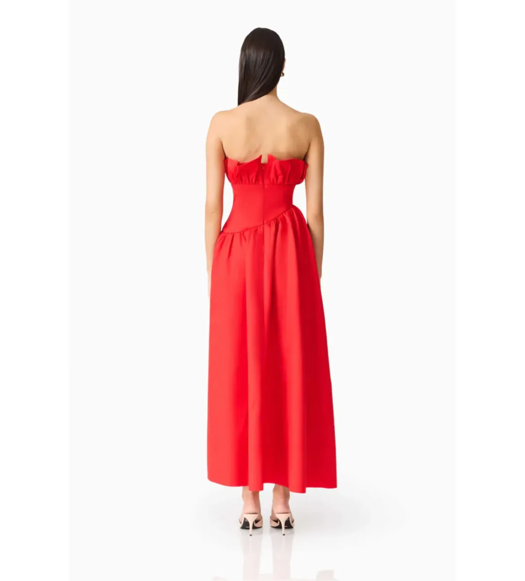 Elliatt Laurel Sleeveless Maxi Dress In Red Size XS/AU6 for rent on The Volte - main image