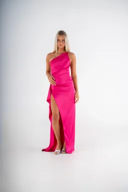 Studio Lexi Samira Maxi Gown Hot Pink for rent on The Volte - image 2