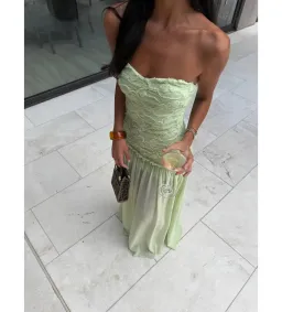 Jefre Sei Renata Dress in Mint Size XS/AU6 for rent on The Volte - image 4