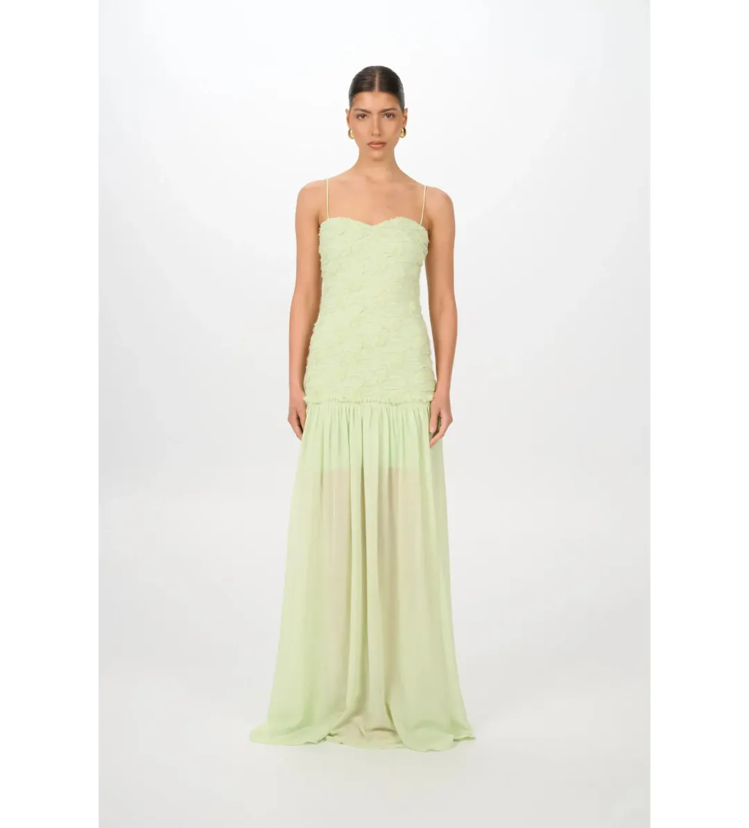 Jefre Sei Renata Dress in Mint Size L/AU12 for rent on The Volte - main image