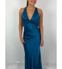 Ruth Tarvydas Goddess Gown in Teal Size AU8 for rent on The Volte - image 2
