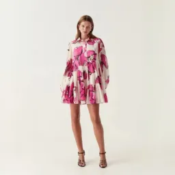 Aje Georgia Smock Mini Dress Size 12 for rent on The Volte - image 1