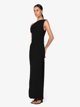 BEC + BRIDGE LEORA ASYM MAXI DRESS BLACK SIZE AU 10 for rent on The Volte - image 4
