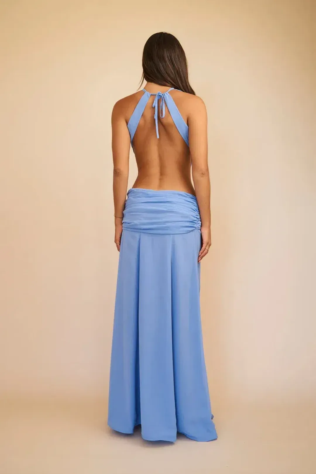 Koster Kulture Sola Maxi Set Cerulean Blue for rent on The Volte - main image