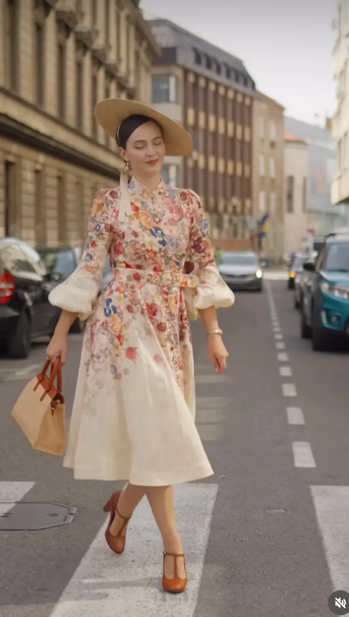 ZIMMERMANN LUMINOSITY BUTTONED MIDI DRESS SIZE 4 for rent on The Volte - main image