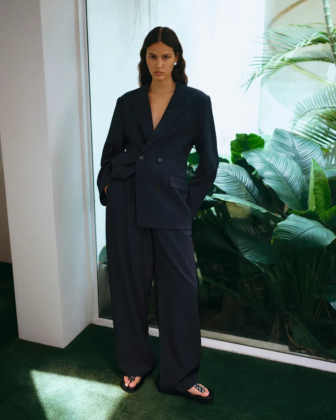 Hansen & Gretel Buchanan Suit Navy (M-L) for rent on The Volte - main image