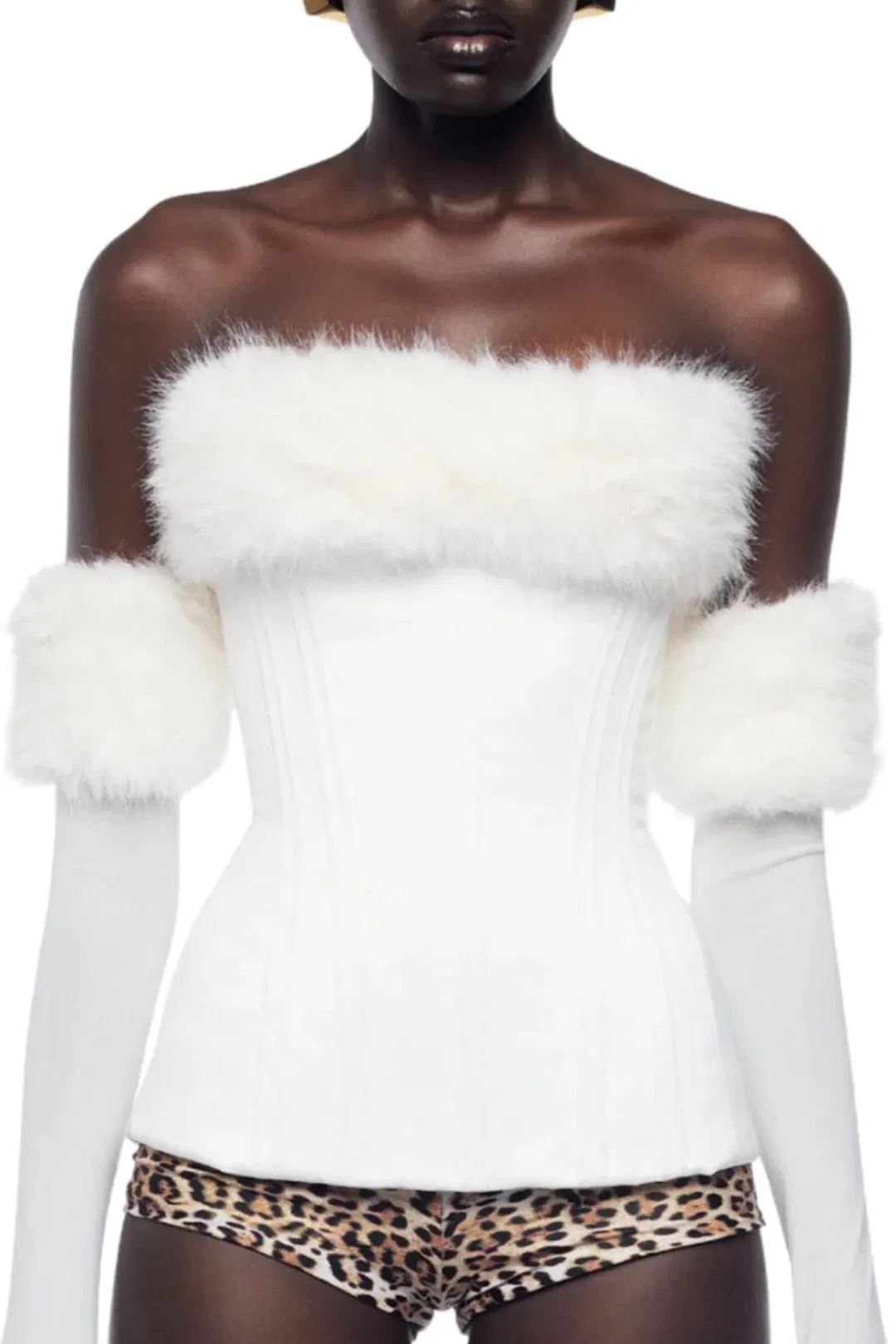 Fanci Club - Marilyn Corset & Stephanie Mini Skirt for rent on The Volte - main image