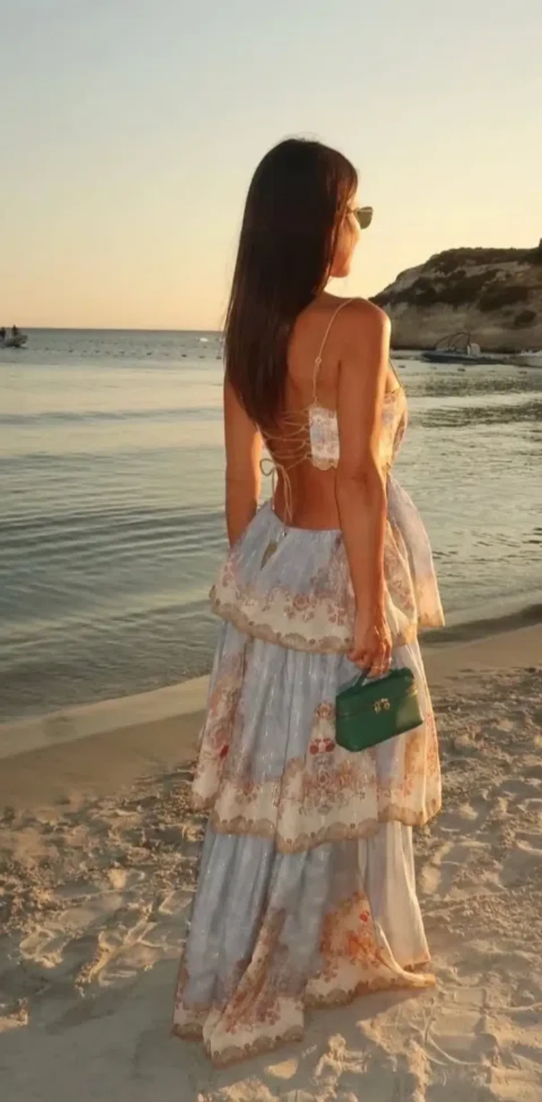 ZIMMERMANN DAYLIGHT TIERED MAXI DRESS SIZE 4 for rent on The Volte - main image