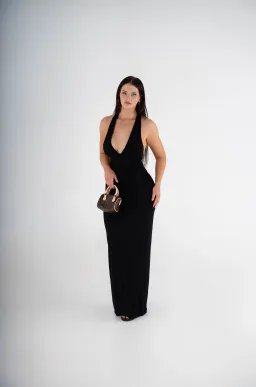 Kookai Leni Maxi Dress Black for rent on The Volte - image 2