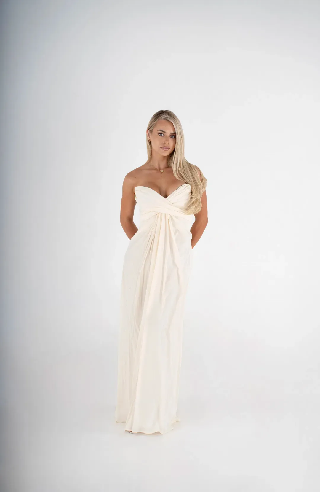 Zimmermann Maxi Gown White for rent on The Volte - main image