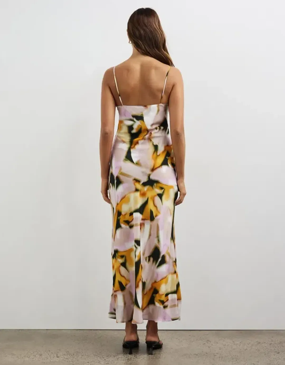 LOVER INOLA MIDI DRESS CHAYA PRINT SIZE 10 for rent on The Volte - main image