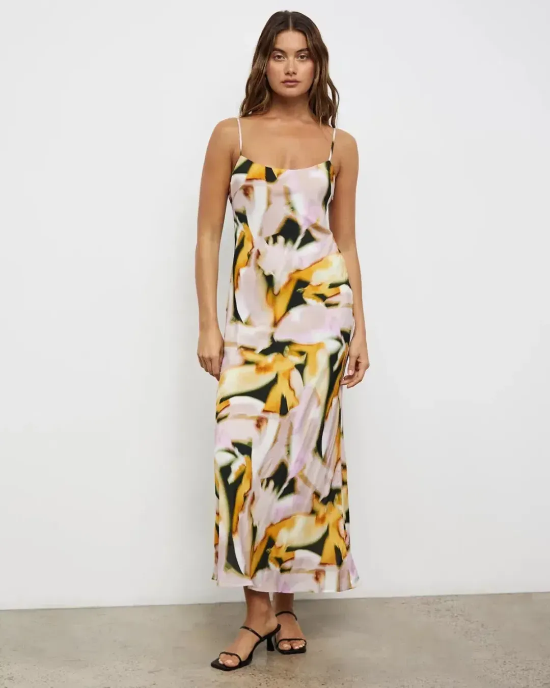 LOVER INOLA MIDI DRESS CHAYA PRINT SIZE 10 for rent on The Volte - main image