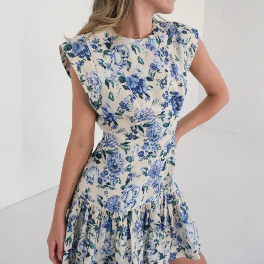 Zimmermann Moncur Flounce Dress Size 2 / 12 AU for rent on The Volte - main image