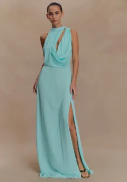 Meshki - Galia Cowl Neck Maxi Dress XS for rent on The Volte - image 1