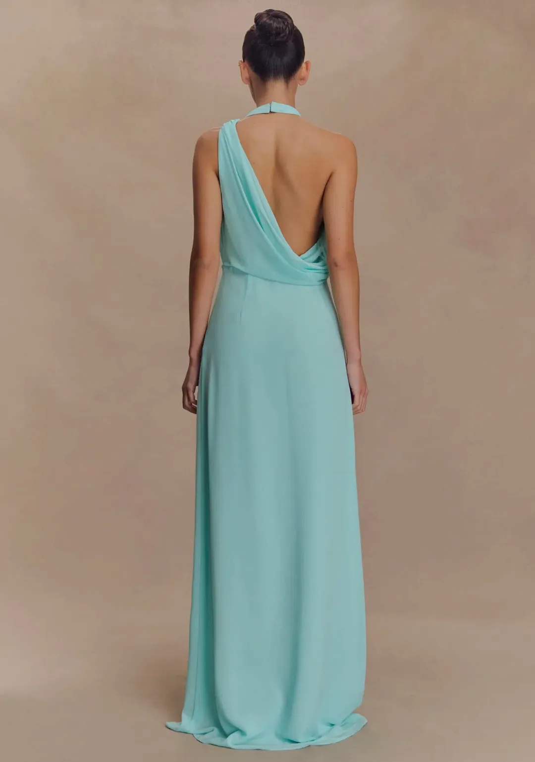 Meshki - Galia Cowl Neck Maxi Dress XS for rent on The Volte - main image
