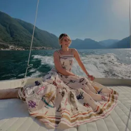 Alemais Ships Ahoy’ Sun Dress Multi Size 8 for rent on The Volte - image 1