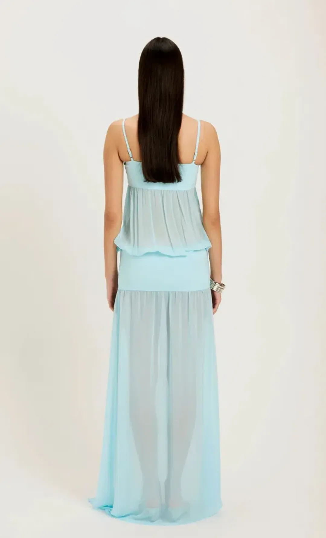 Ance Gria Romeo Dress Aqua Size S for rent on The Volte - main image