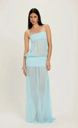 Ance Gria Romeo Dress Aqua Size S for rent on The Volte - image 1
