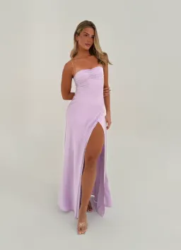 HNTR The Label Gaia Gown Lilac sz 6 for rent on The Volte - image 5