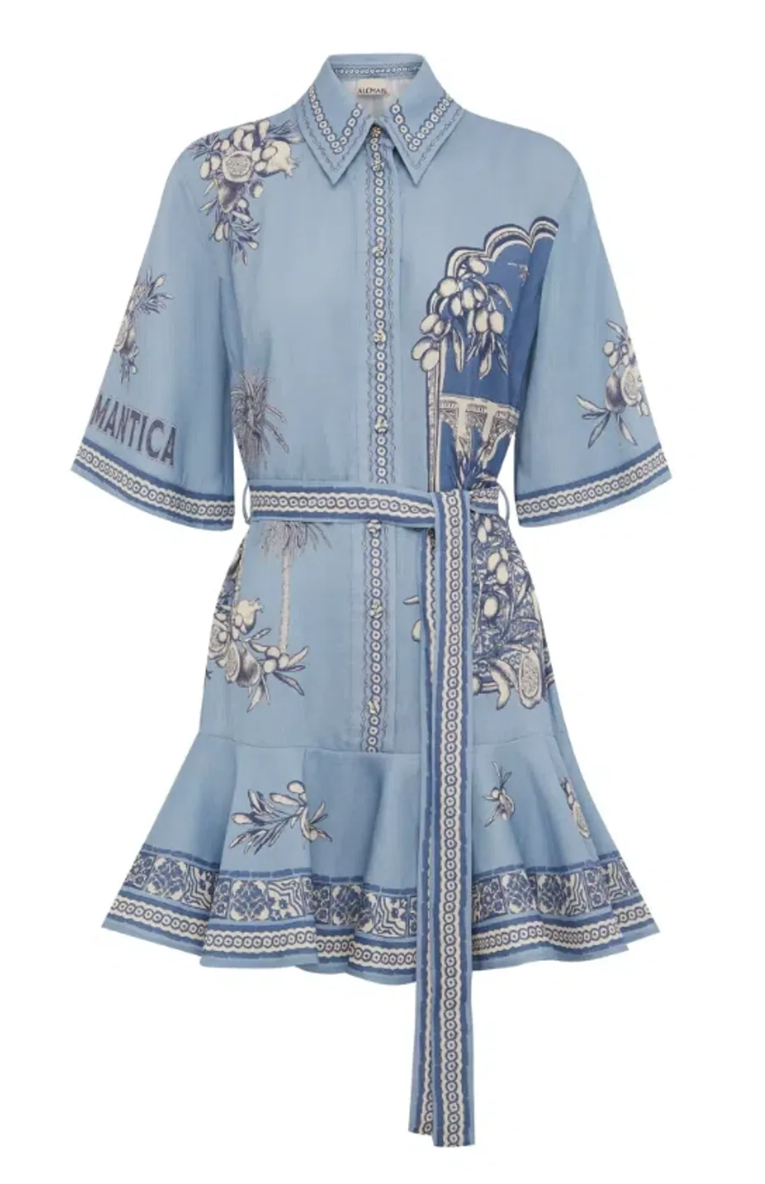 Alèmais Villa Romantica Mini Dress sz 8 for rent on The Volte - main image