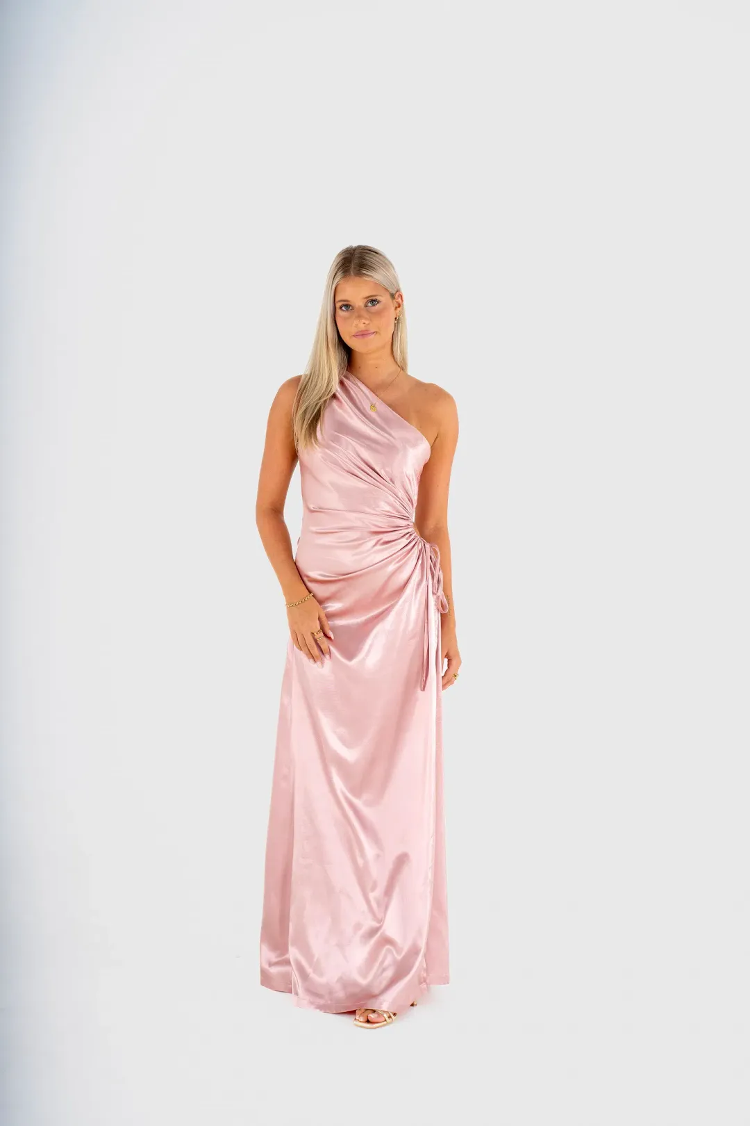 Sonya Moda Nour Maxi Gown Pink for rent on The Volte - main image