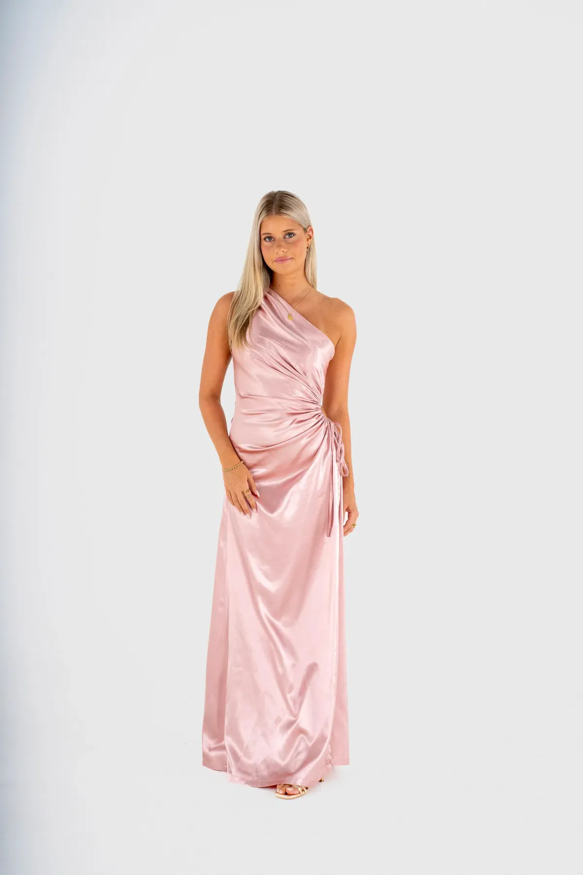Sonya Moda Nour Maxi Gown Pink for rent on The Volte - main image