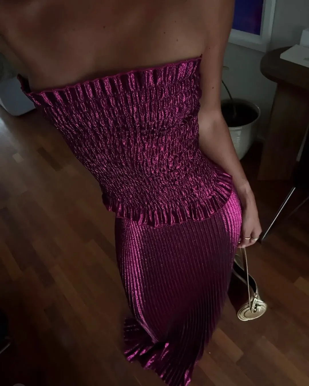 LIDEE WOMAN MAYA GOWN SANGRIA / SIZE 6  for rent on The Volte - main image