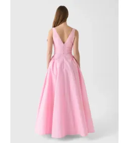 Rachel Gilbert Sophia Gown Pink Size 10 for rent on The Volte - image 3