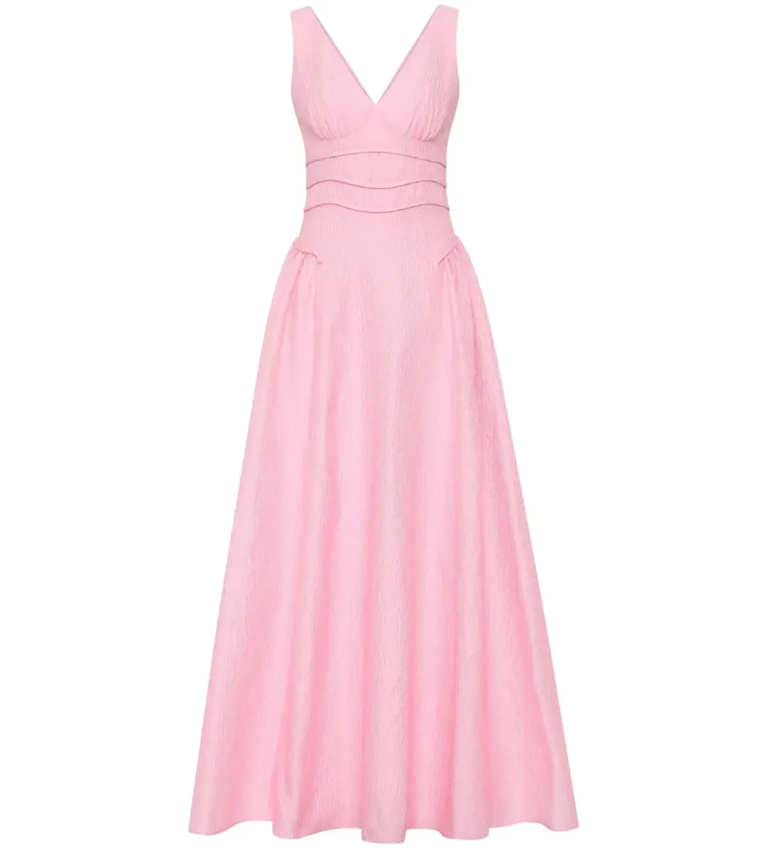 Rachel Gilbert Sophia Gown Pink Size 10 for rent on The Volte - main image