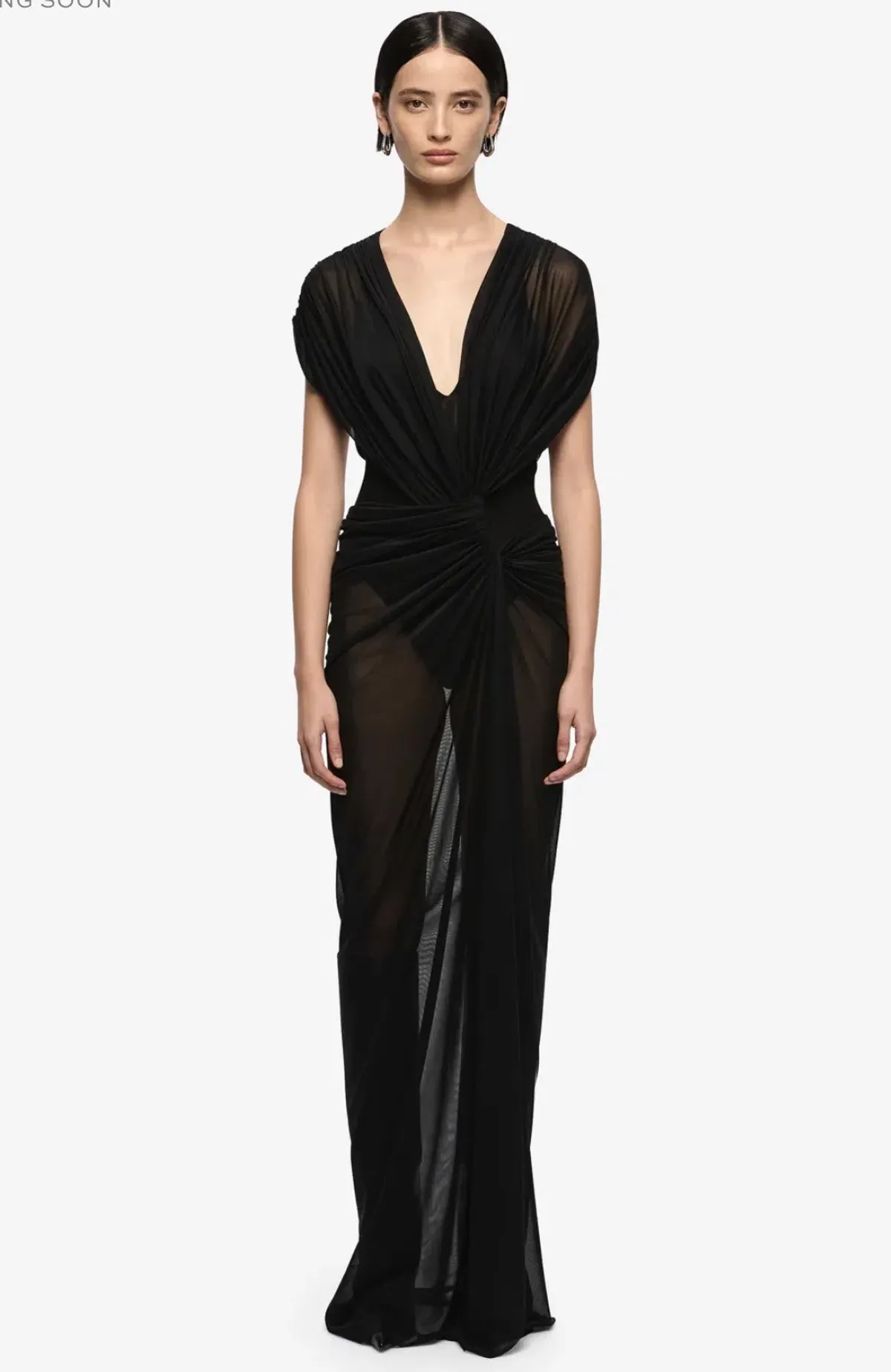 BEC AND BRIDGE LEIA GOWN BLACK for rent on The Volte - main image