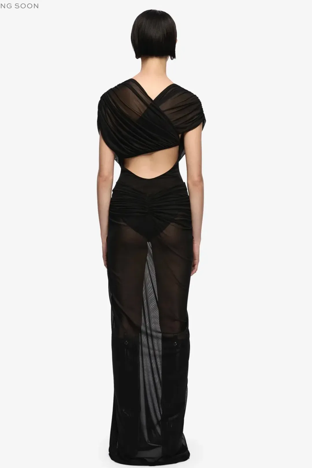 BEC AND BRIDGE LEIA GOWN BLACK for rent on The Volte - main image